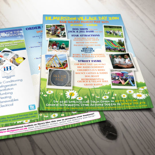 village fete leaflets